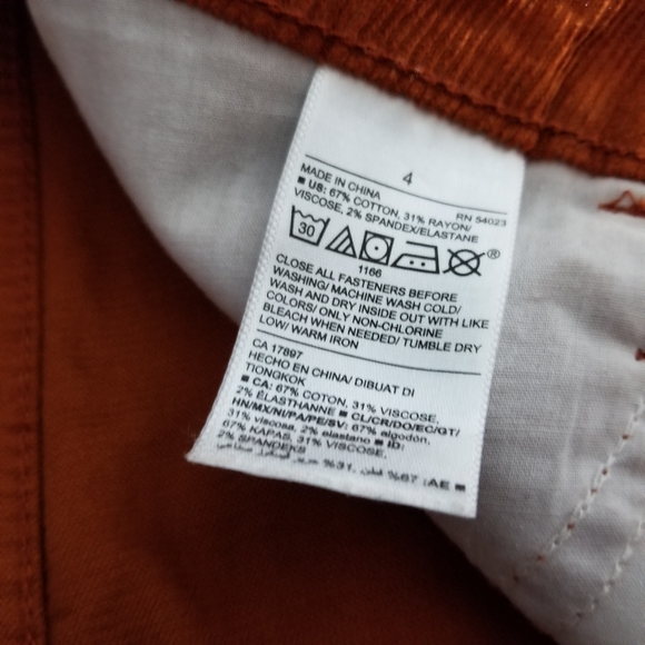 OLD NAVY | Rockstar button fly skinny high cords - Picture 6 of 6